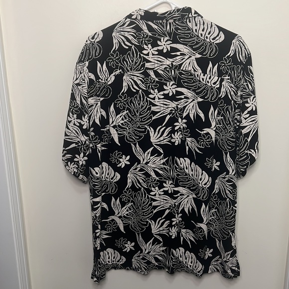 Hunt Club Men Hawaiian Button Down Shirt Size Large - Picture 6 of 6